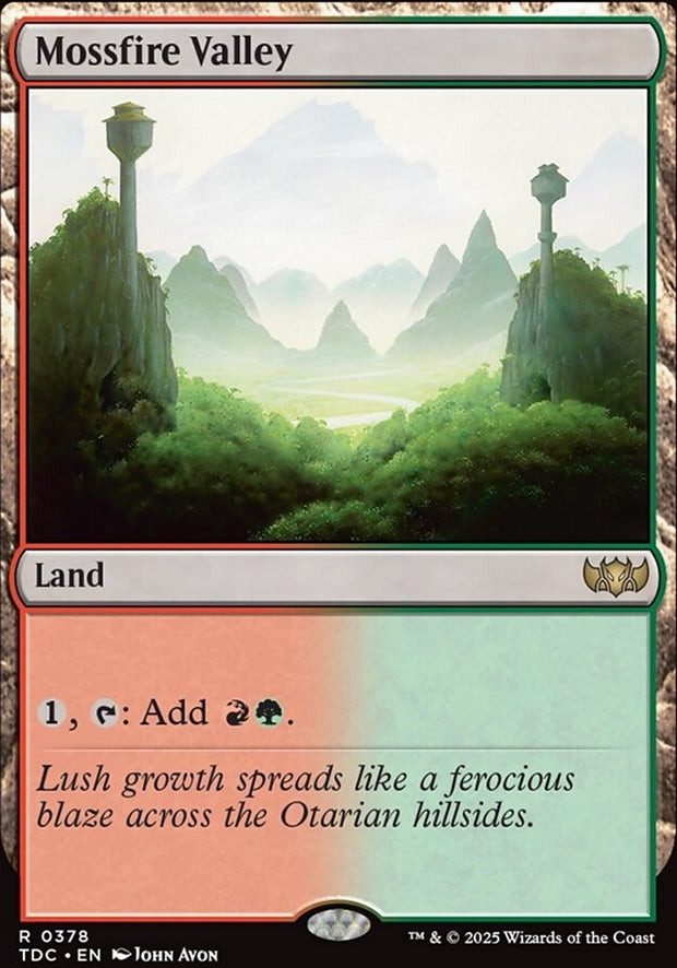 Mossfire Valley [ #0378 ] (TDC-R)