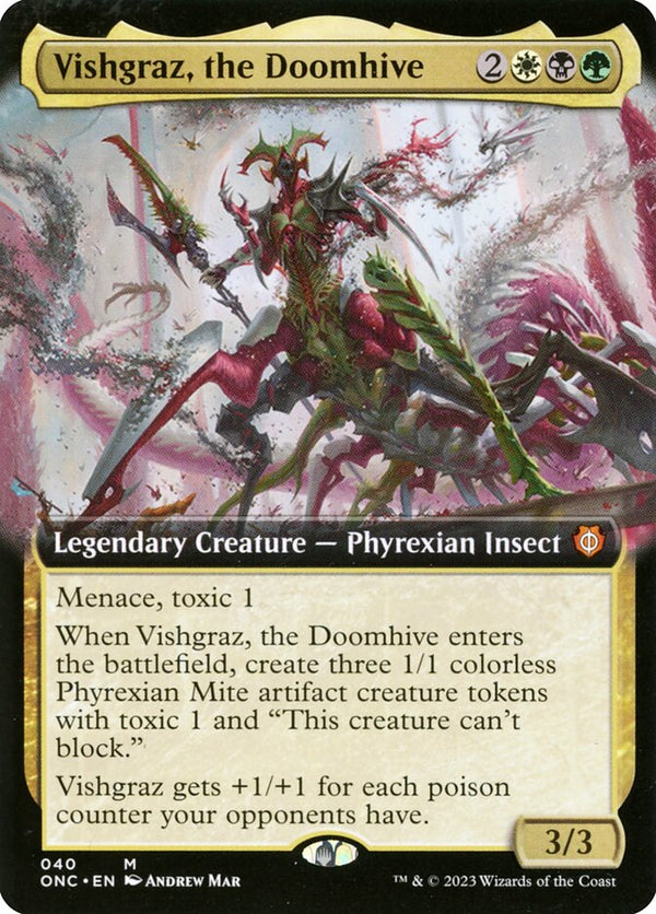 Vishgraz, the Doomhive [#040 Extended Art] (ONC-M-FOIL)