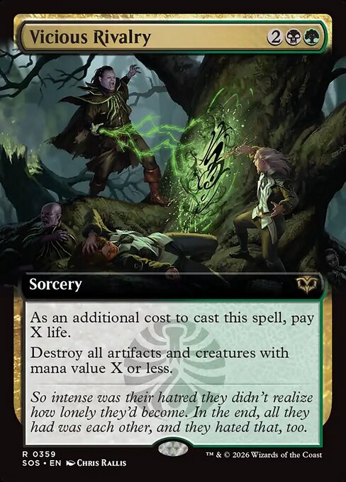 Vicious Rivalry [ #0359 Extended Art ] (SOS-R)