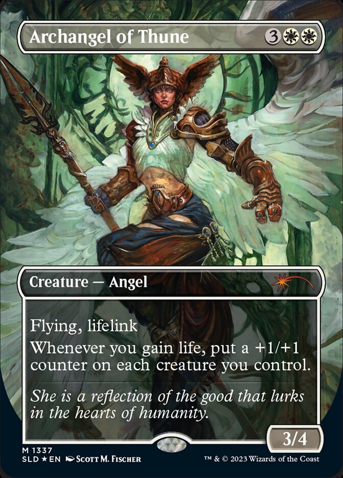 Archangel of Thune [#1337] (SLD-M-Foil)