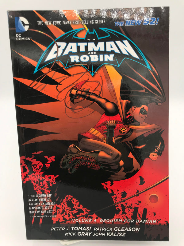 BATMAN & ROBIN TP #4 REQUIEM FOR DAMIAN (N52) (USED)