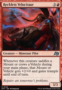 Reckless Velocitaur [ #0144 ] (DFT-U)