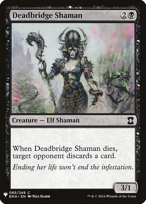 Deadbridge Shaman [Mystery Booster #0614] (EMA-C)