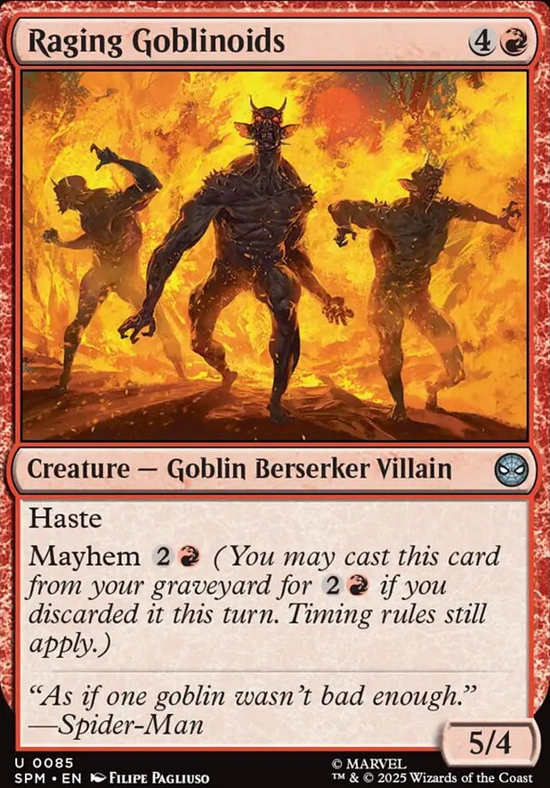 Raging Goblinoids [ #0085 ] (SPM-U)