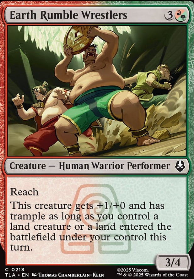 Earth Rumble Wrestlers [ #0218 ] (TLA-C)