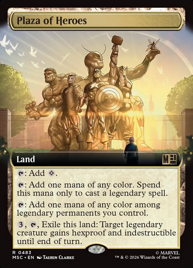 Plaza of Heroes [ #0483 Extended Art ] (MSC-R)