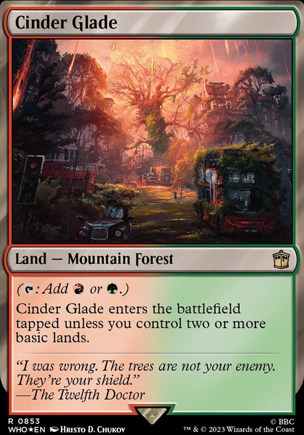 Cinder Glade [#0853 Surge Foil Reprint] (WHO-R)