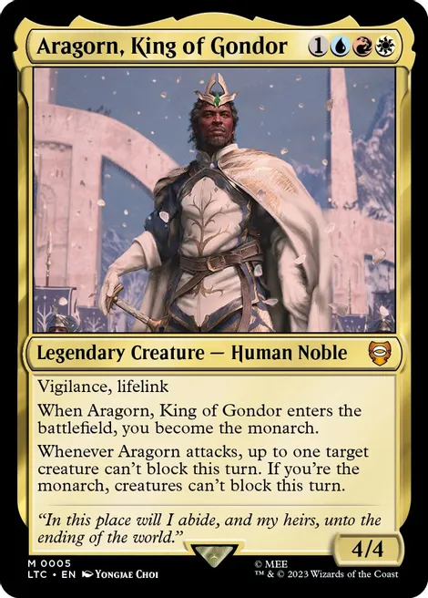 Aragorn, King of Gondor [#0005] (LTC-M)