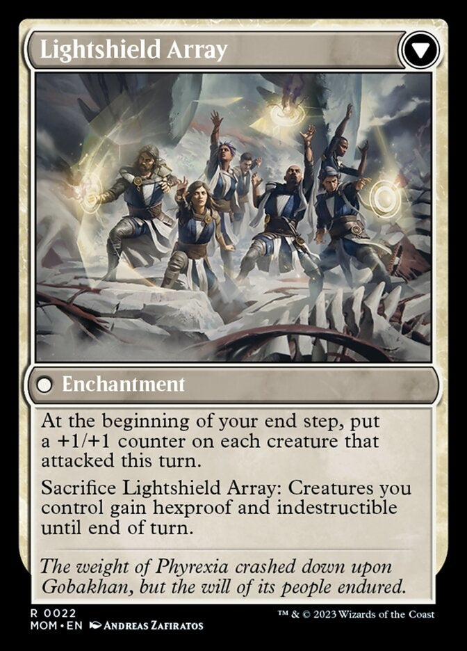 Invasion of Gobakhan // Lightshield Array [#0022] (MOM-R)