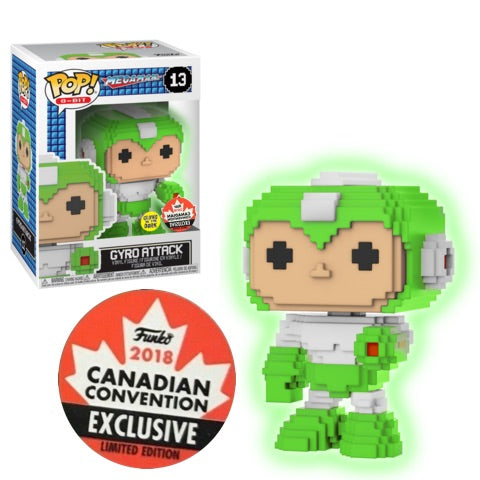 POP Figure: Megaman #0013 - Gyro Attack (2018 Canadian Convention Exclusive) (Glow)