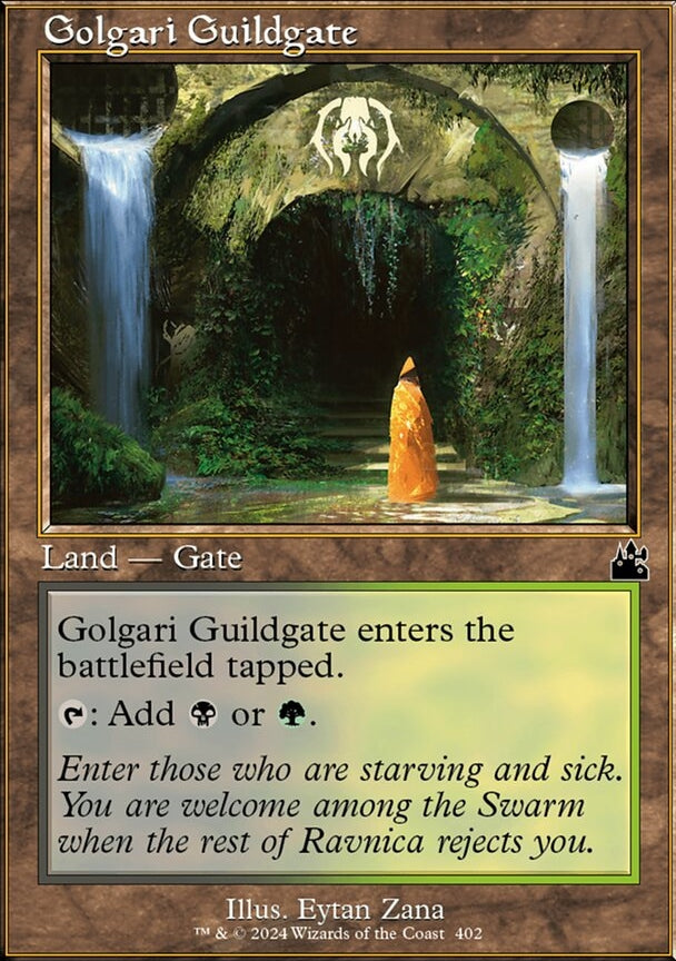 Golgari Guildgate [#0402 Retro Frame] (RVR-C)