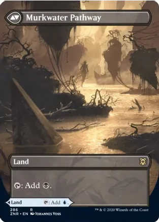 Clearwater Pathway // Murkwater Pathway [#286 Alternate-Art Borderless] (ZNR-R)