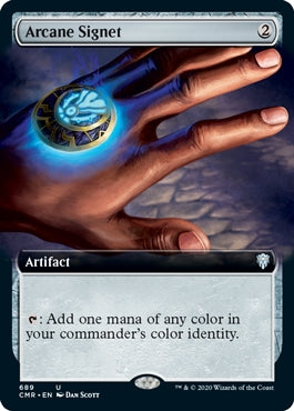 Arcane Signet [#689 Extended Art] (CMR-U)