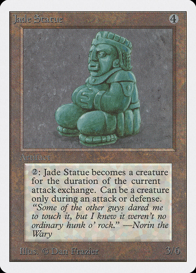 Jade Statue (2ED-R) Heavy Play