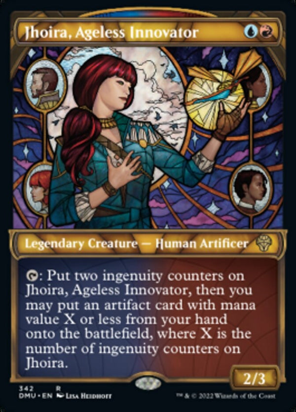 Jhoira, Ageless Innovator [#342 Textured FOIL] (DMU-R)