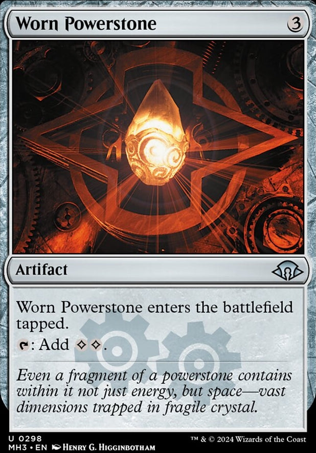 Worn Powerstone [#0298] (MH3-U)