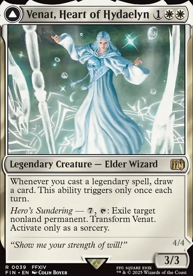 Venat, Heart of Hydaelyn // Hydaelyn, the Mothercrystal [ #0039 ] (FIN-R)