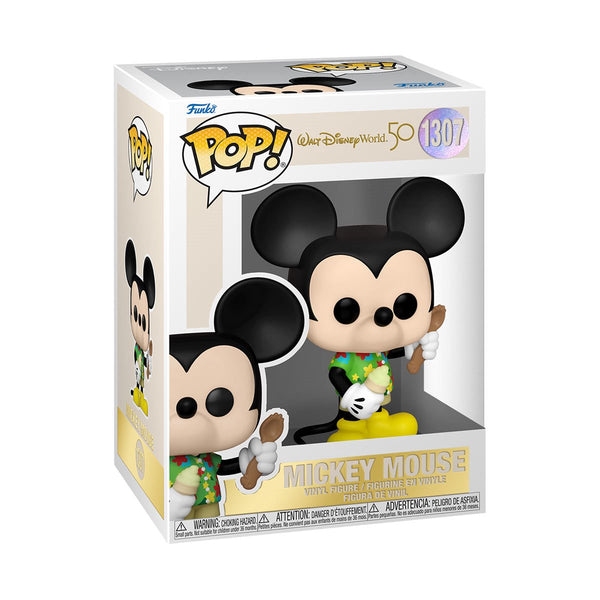 POP Figure: Disney World 50th Anniversary #1307 - Mickey Mouse (Aloha)
