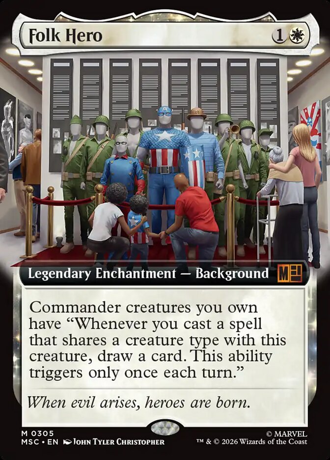 Folk Hero [ #0305 Extended Art ] (MSC-M)