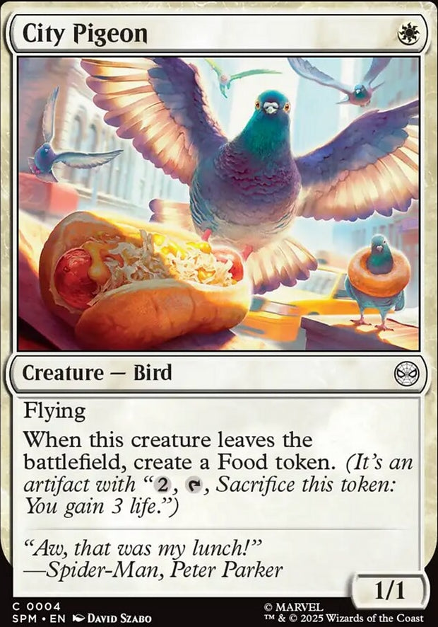 City Pigeon [ #0004 ] (SPM-C)