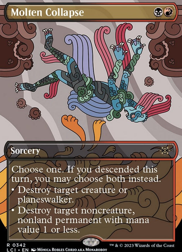 Molten Collapse [#0342 Borderless] (LCI-R)