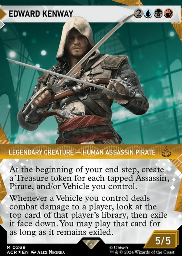 Edward Kenway [#0269 Textured Foil] (ACR-M)