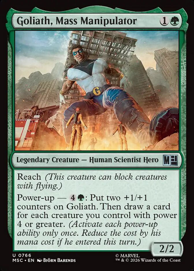 Goliath, Mass Manipulator [ #0766 ] (MSC-U)