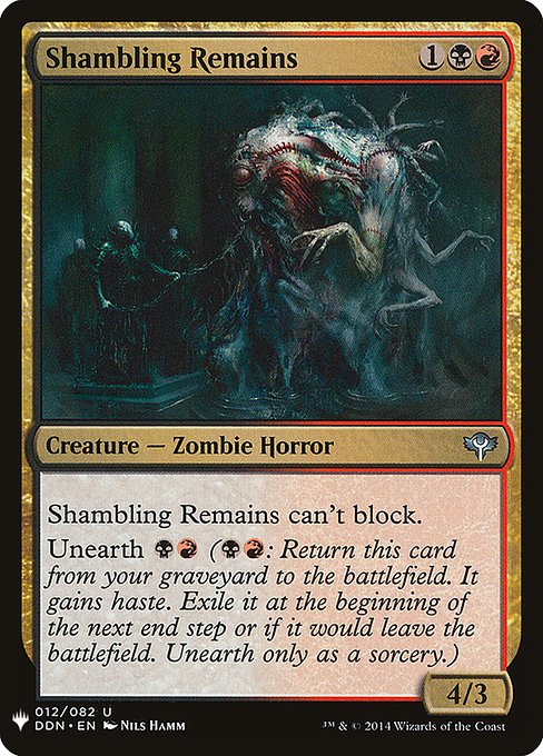 Shambling Remains [Mystery Booster #1483] (DDN-U)