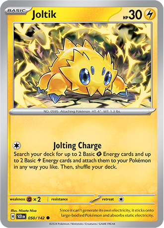 Joltik - 050/142 (SCR) Common - Near Mint