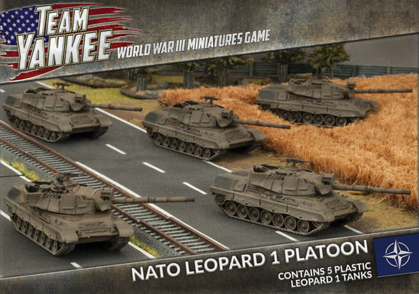 Flames of War: Team Yankee WW3: NATO (TNBX01) - NATO Leopard 1 Platoon (Plastic)