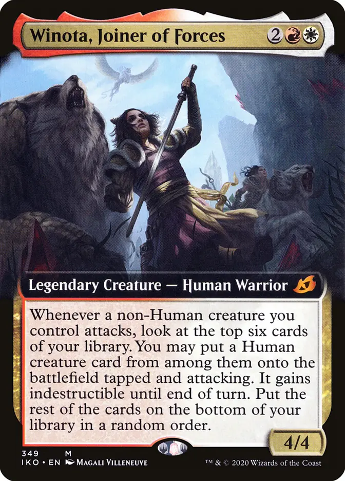 Winota, Joiner of Forces [#349 Extended Art] (IKO-M) Japanese