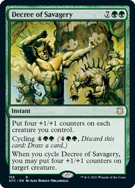 Decree of Savagery [#156] (AFC-R)