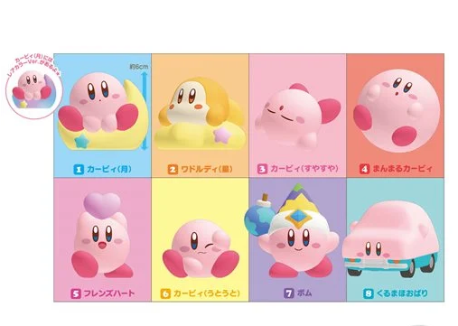 Kirby Friends 3: Mini Figure - (12pcs) DISPLAY