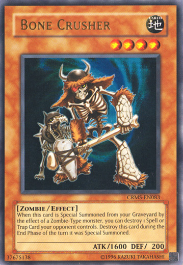 Bone Crusher (CRMS-EN083) Ultra Rare - Near Mint Unlimited