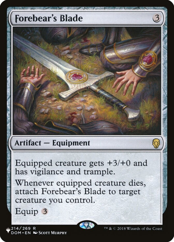 Forebear's Blade (DOM-R-LIST)