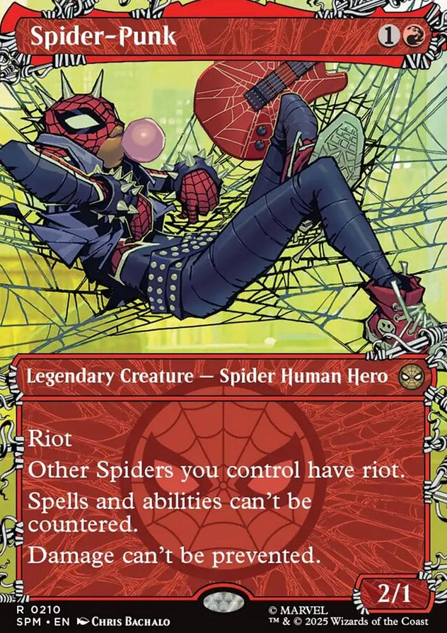 Spider-Punk [ #0210 Borderless ] (SPM-R)