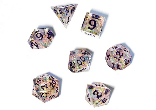 Celestial Shard Sharp Edge Dice Set