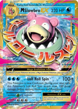 M Slowbro EX (27/108)