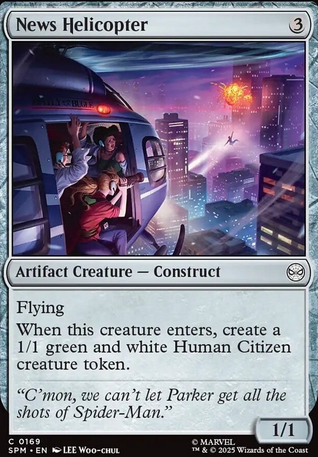 News Helicopter [ #0169 ] (SPM-C)