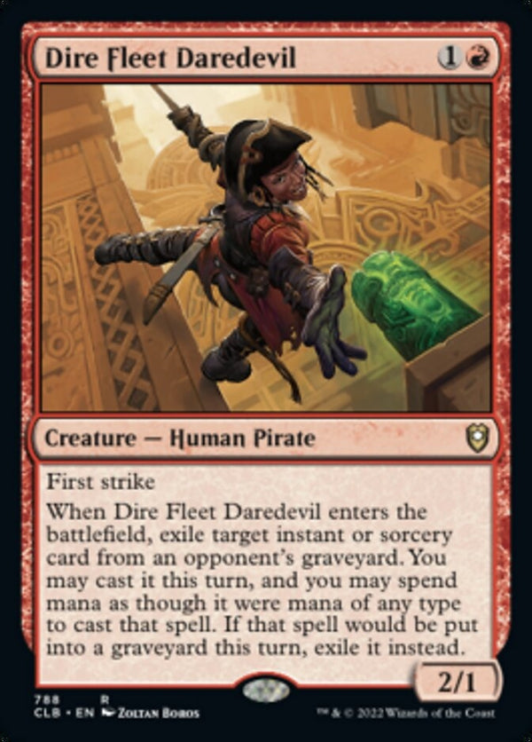 Dire Fleet Daredevil [#788 Commander Decks] (CLB-R)