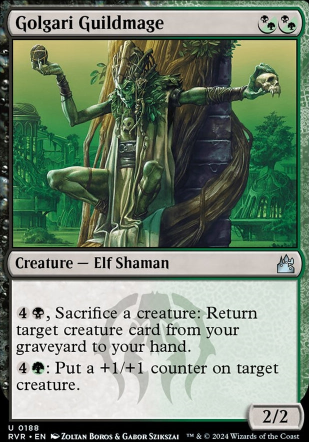 Golgari Guildmage [#0188] (RVR-U)