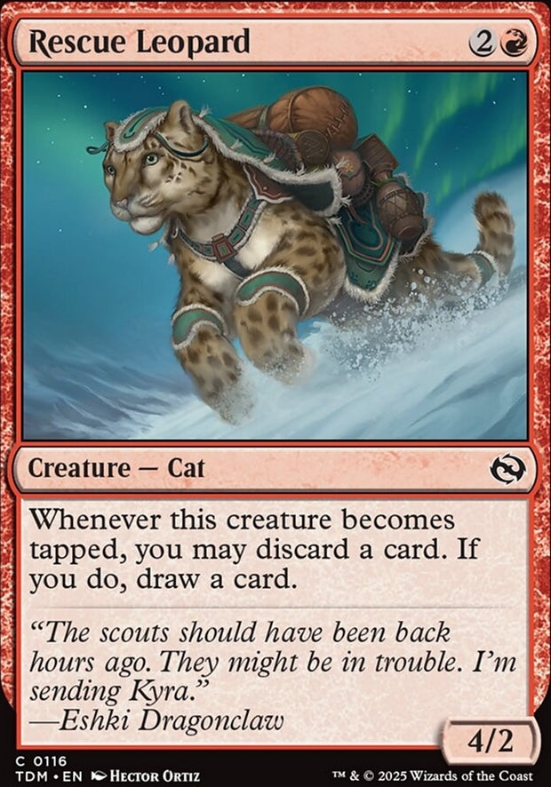 Rescue Leopard [ #0116 ] (TDM-C)