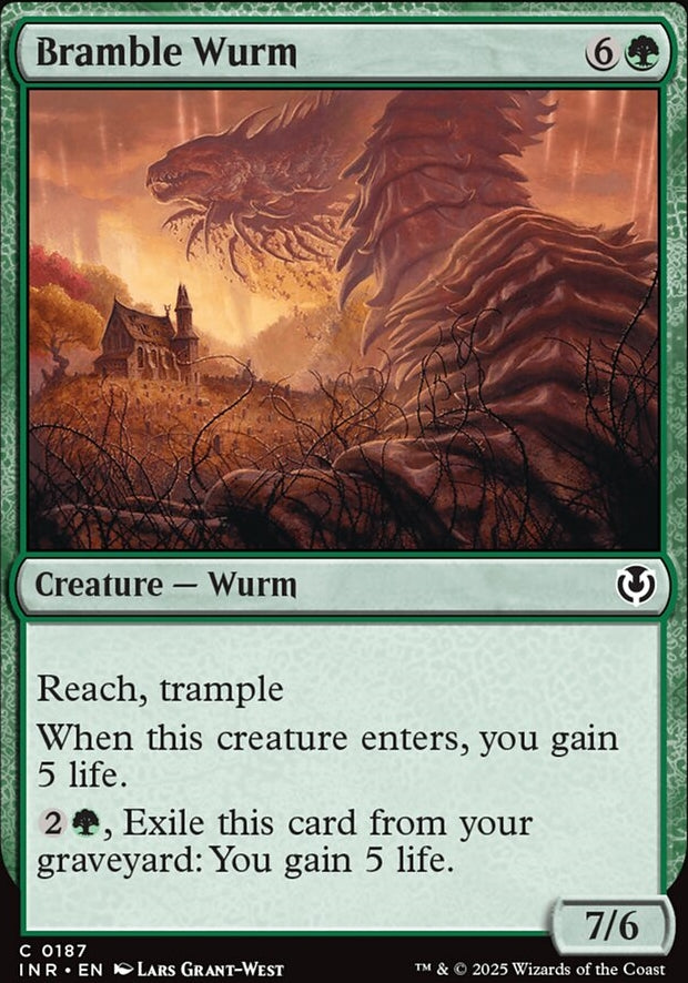 Bramble Wurm [ #0187 ] (INR-C-FOIL)