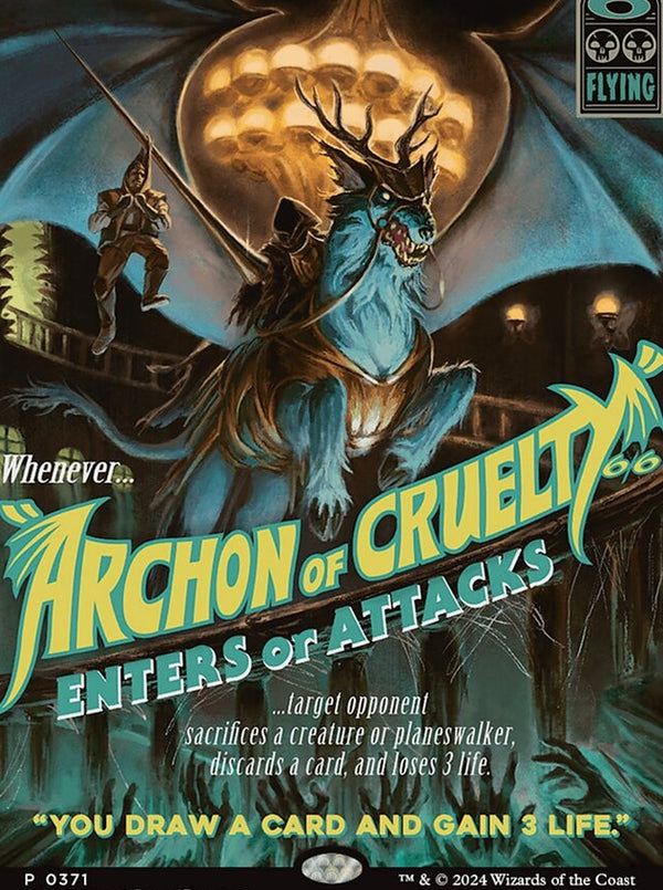 Archon of Cruelty [#0371 Promo] (DSC-M-FOIL)