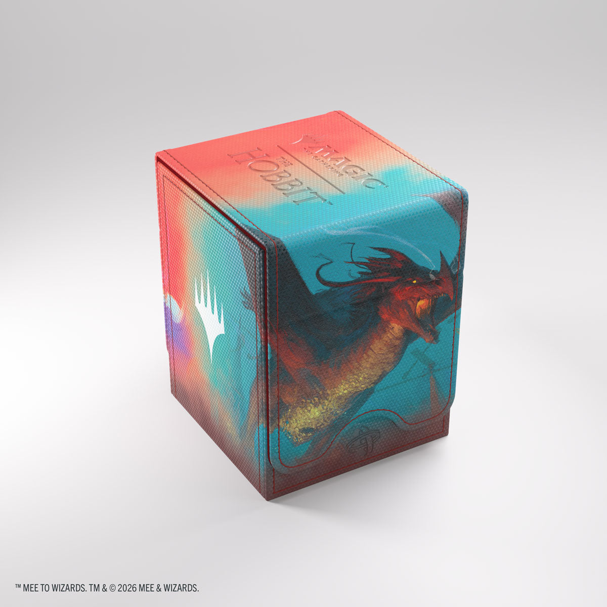 GameGenic: Deck Box - Squire 80+ XL - MTG: The Hobbit - The Arkenstone/Smaug, Worm of Dread