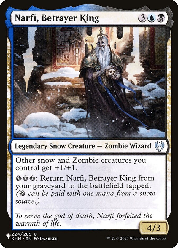 Narfi, Betrayer King (KHM-U-LIST)