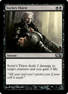 Sorin's Thirst (M12-C)