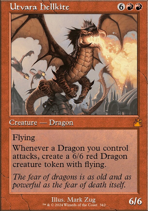 Utvara Hellkite [#0342 Retro Frame] (RVR-M)