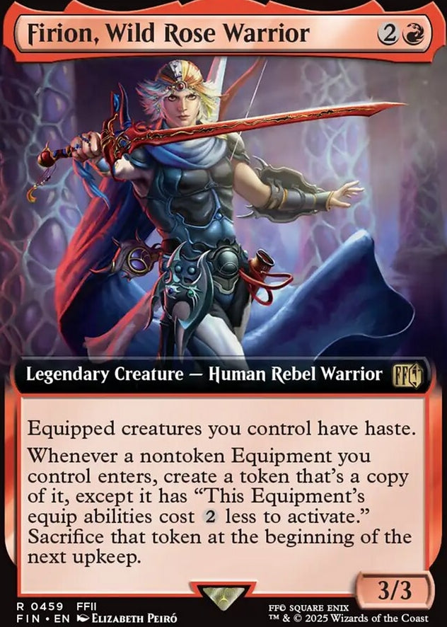 Firion, Wild Rose Warrior [ #0459 Extended Art ] (FIN-R)