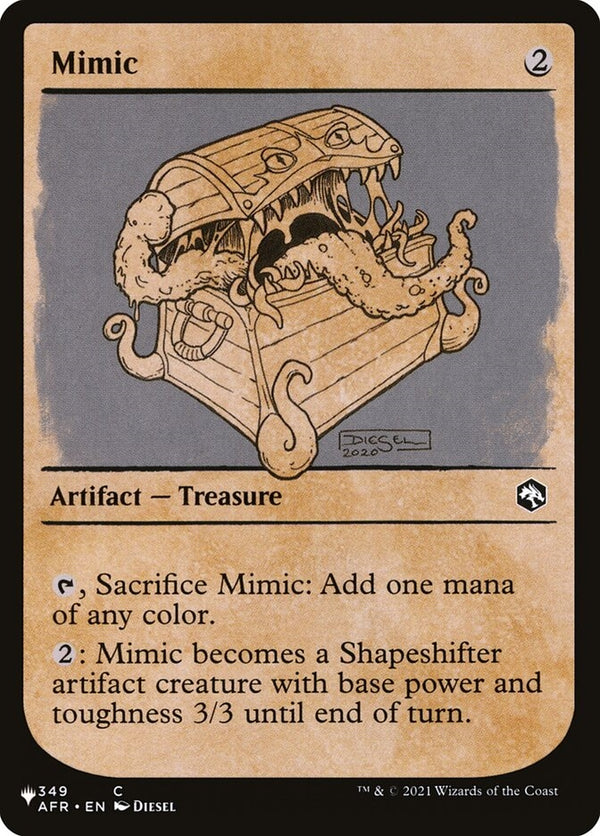 Mimic [#349 Showcase] (AFR-C-LIST)